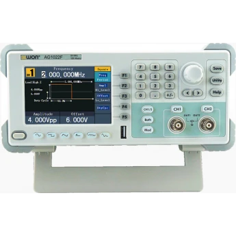 Универсальный DDS-генератор сигналов OWON AG1022F двухканальный 25 МГц