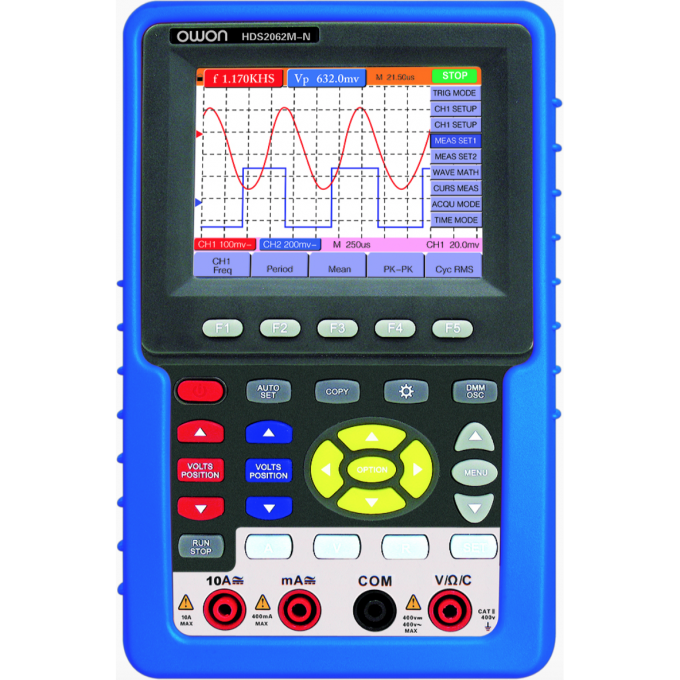 Скопметр цифровой OWON HDS Серия двухканальный 60 МГц HDS2062M-N